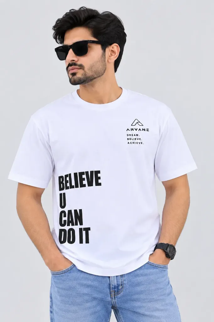 Arvane Believe U Can Do It T-Shirt (S)